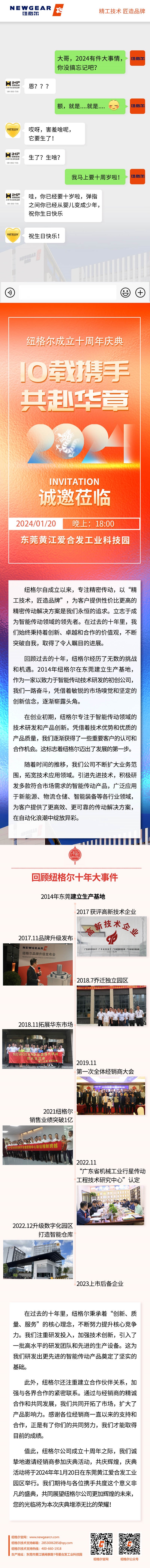 紐格爾：邀請(qǐng)您參加十周年慶典，1月20日不見(jiàn)不散！